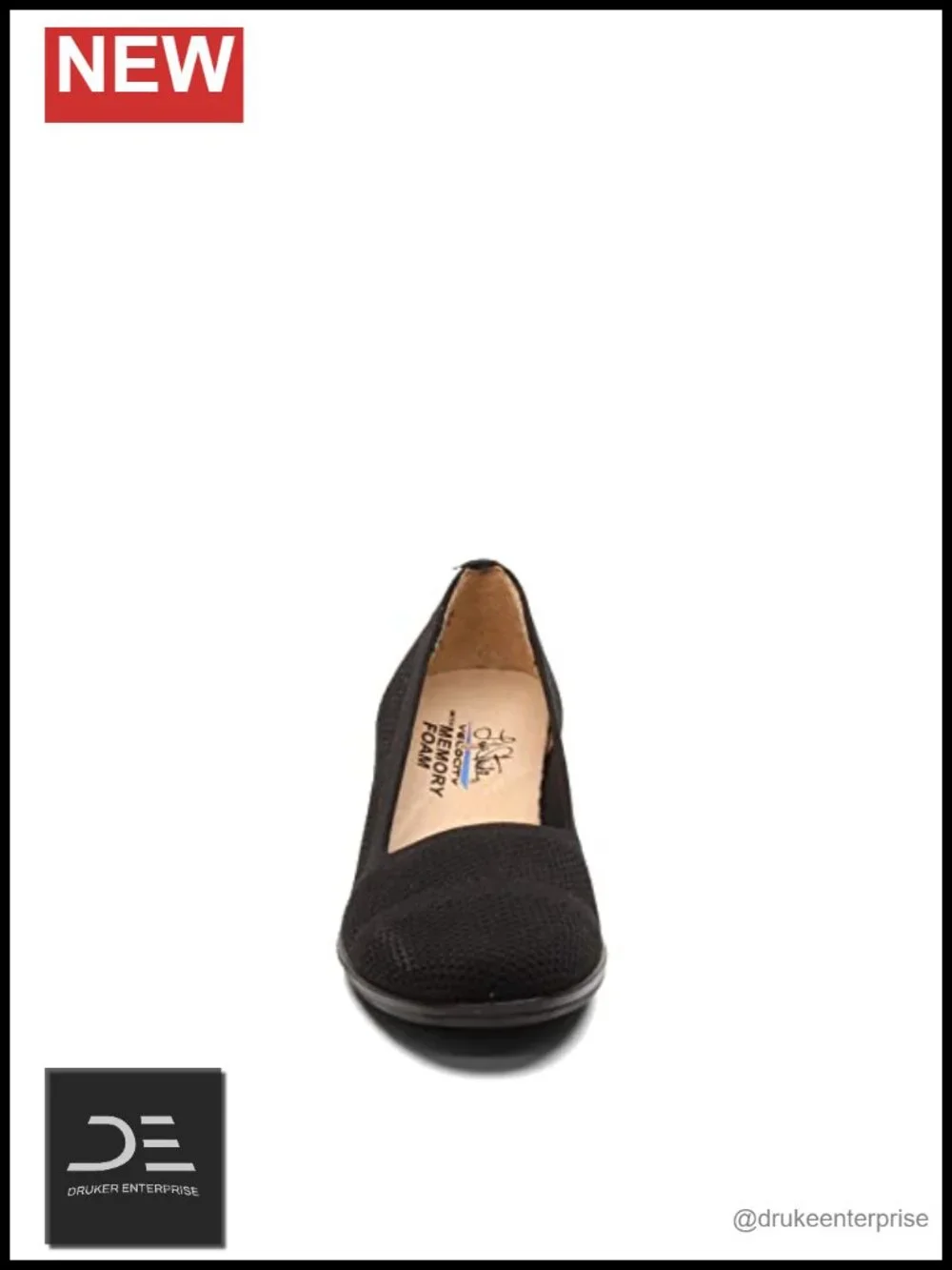 LifeStride Women's Immy Ballet Flat, Memory Foam Cushioned, Slip-On